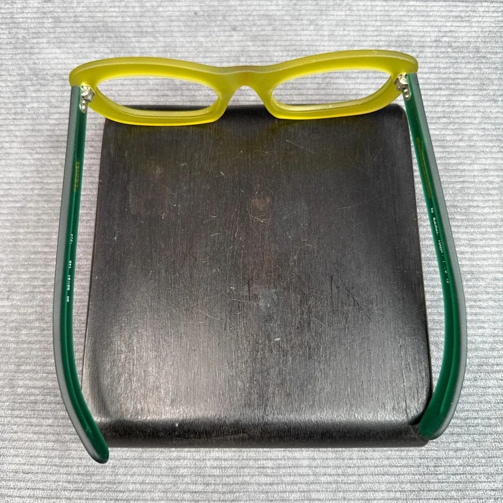 Danilo Carraro by Kador Venice Eyeglasses Green Cat Eye Frames Italy 52-21-145